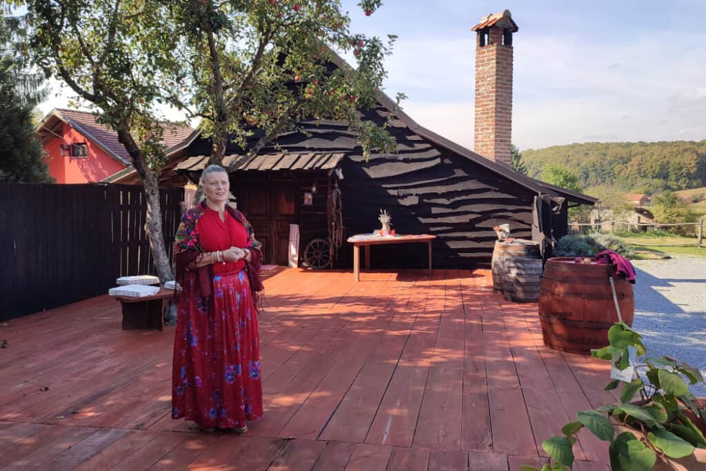 Romska kuća, Maglenča